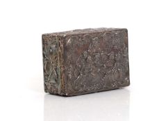 A Dutch silver box,