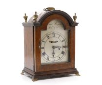 A mahogany cased time piece,