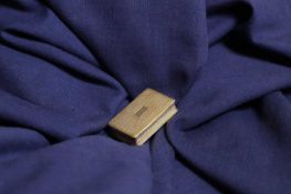 A William IV silver gilt vinaigrette,