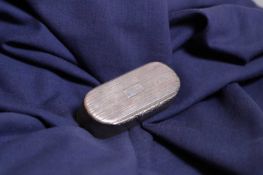 A George IV silver snuff box,