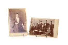 A collection of carte de visite photographs relating to Agnes Bennett,
