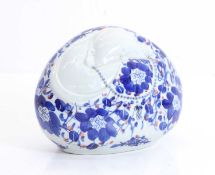 A Chinese porcelain Buddha,