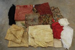 A collection of textiles,
