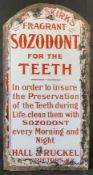 Sodozant Dental Enamel Sign