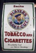 Players Navy Cut Tobacco & Cigarettes enamel sign