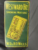 Westward Ho! Enamel Sign