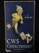 CWS Confectionery Showcard