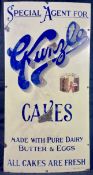 Kunzle Cakes Enamel Sign