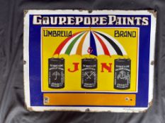 Advertising:  Gaurepore Paints Enamel Sign
