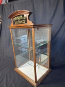 Advertising:  Scribbans & Co Rich Cakes Glass Cabinet.