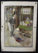 Advertising: Frys ‘So near and yet So far’ Enamel Sign