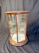 Advertising:  Cadbury's Chocolate Hexagonal Wood & Glass Cabinet