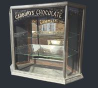 Advertising:  Rare Cadbury’s Victorian Shop cabinet with original mirrored back and shelves.