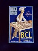 Advertising: Ask For B.C.L Lard Showcard