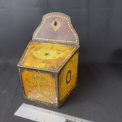 Advertising: John Buchanan & Bros Hinged Confectionery Tin