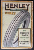 A Henley Tyres showcard