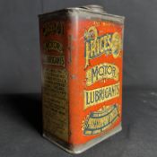 A Prices Motor Lubricants Quart Tin