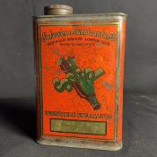 A Solvolene Lubricants oil tin Quart