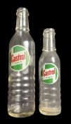 A Castrol quart & pint oil bottles