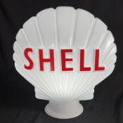 A Shell Red Petrol Pump Globe- Repro