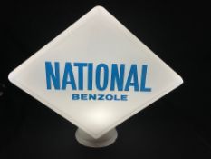 A National Benzole Petrol Pump Globe