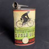 A Wakefield Everyman Cycle Oil Tin