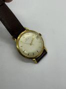 ZENITH 18ct GOLD VINTAGE GENTS WATCH 