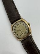 VINTAGE 9ct GOLD ROLEX WATCH 