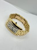 CARTIER TANK AMERICAINE WATCH REF 1740 -AUTOMATIC - SOLID 18ct GOLD 164.2 GRAMS