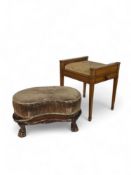 Two early 20th century stools
