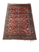 A Tabriz rug, North West Persia, mid 20th century