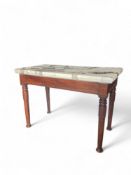 A Regency mahogany side or centre table