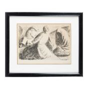 Ernst Barlach (1870-1938), Despair and Hope II (Hoffnung und Verzweiflung II), circa 1931 Lithograph