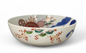 A late 19th century Japanese Arita porcelain bowl