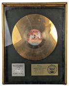 Bad Company Run With The Pack 1976 Peter Grant Sales Award (UK)