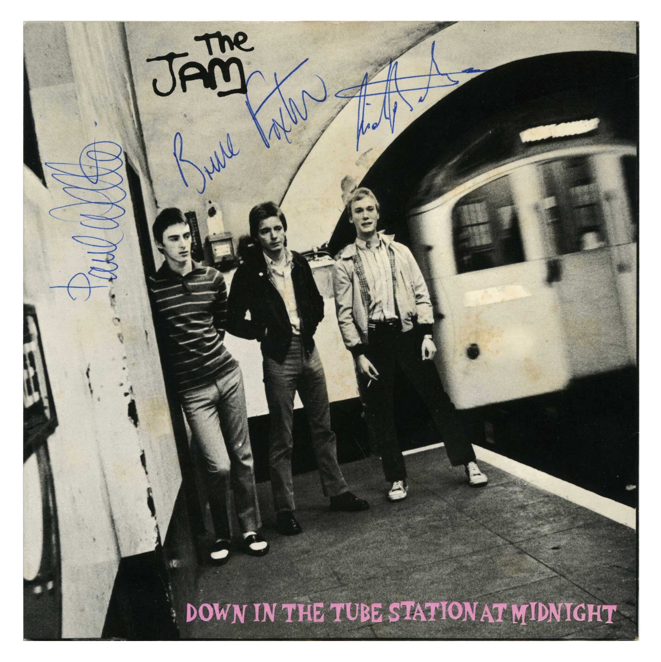 The Jam 1977 – 1981 Signed Singles (UK) - Image 6 of 17