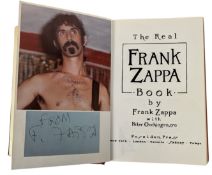 The Real Frank Zappa 1989 Signed Hardback Book (USA)