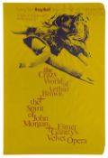 The Crazy World Of Arthur Brown 1969 Ealing Technical College London Concert Poster (UK)