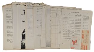 David Bowie 1983 Tour Documents (Asia)