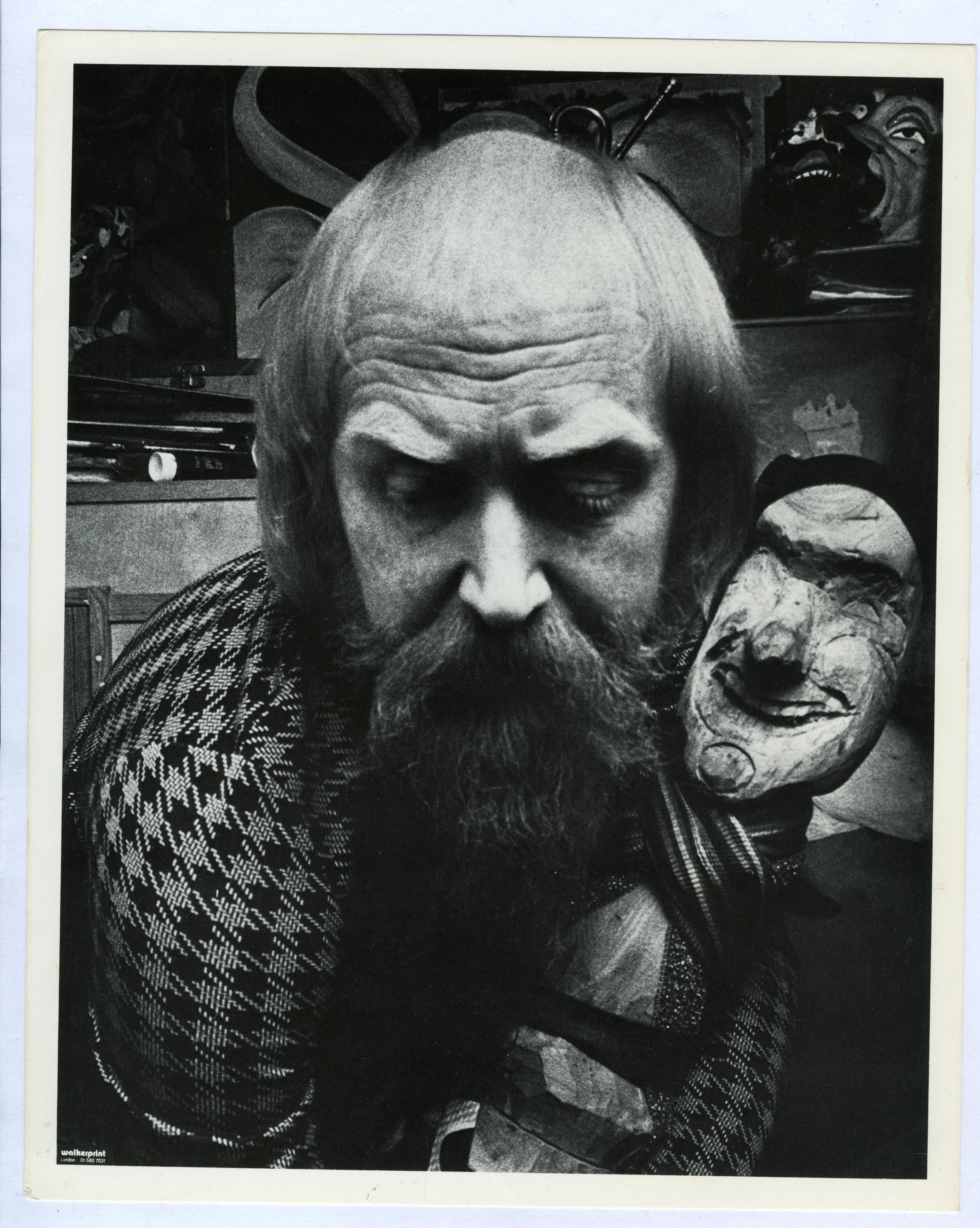Bonzo Dog Doo-Dah Band Vivian Stanshall Carved Wooden Figure (UK) - Image 6 of 6