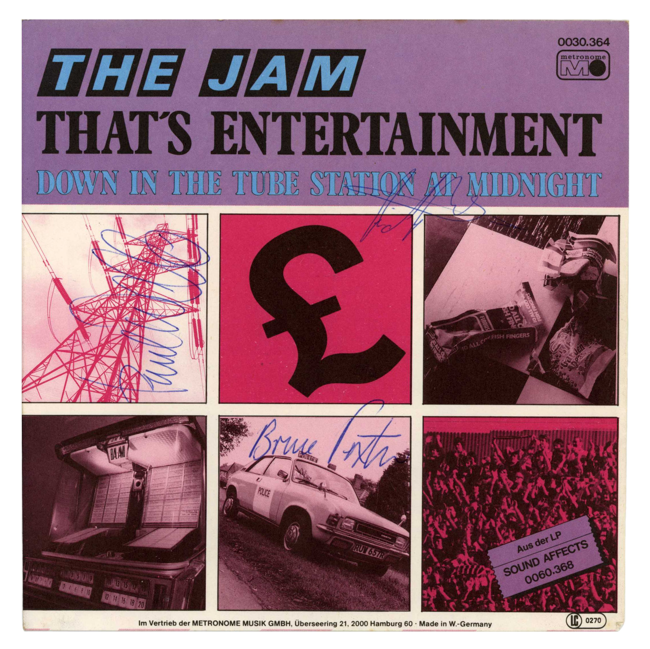 The Jam 1977 – 1981 Signed Singles (UK) - Image 13 of 17