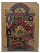 Led Zeppelin 1971 Empire Pool Wembley Concert Poster (UK)