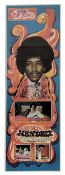 The Jimi Hendrix Experience 1960s Go Girl Pop Panel Poster (UK)