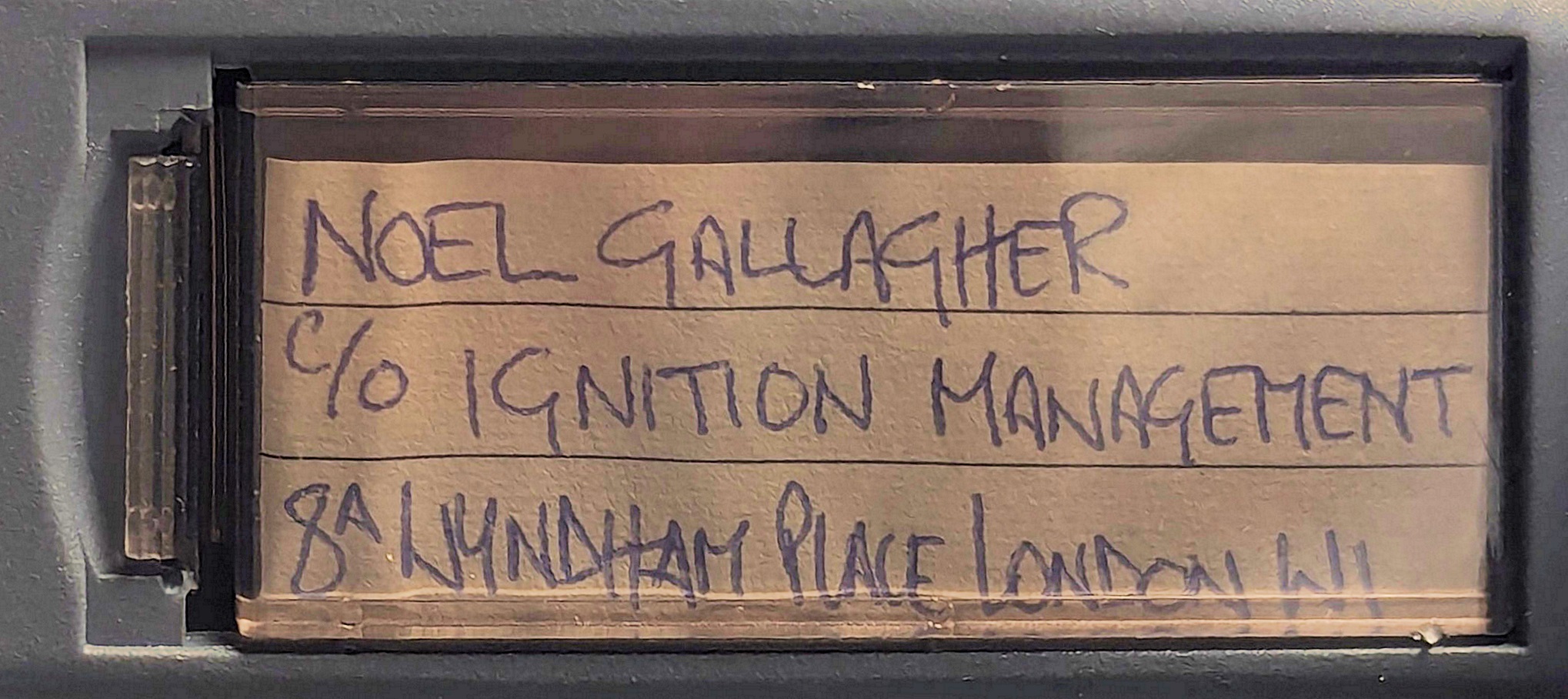 Noel Gallagher 1999 Owned Suitcases (UK) - Image 4 of 4