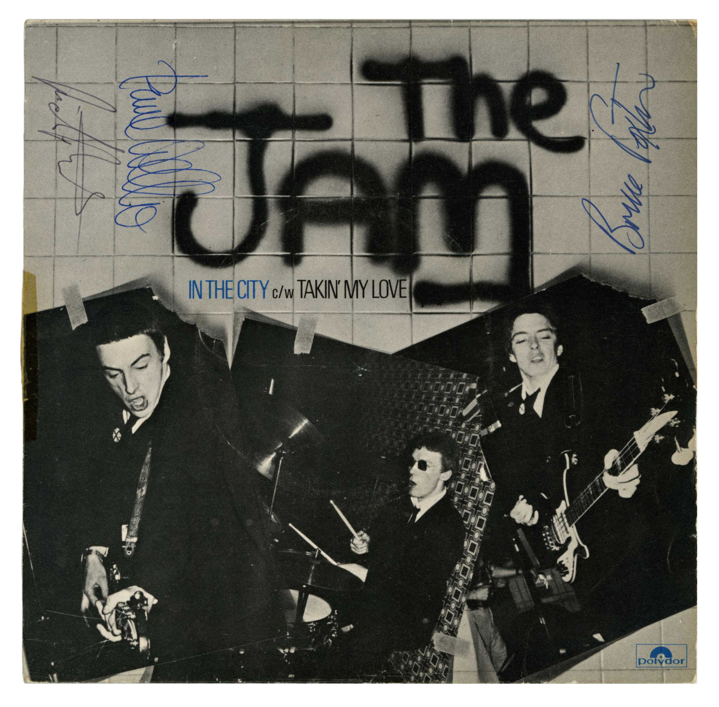 The Jam 1977 – 1981 Signed Singles (UK)