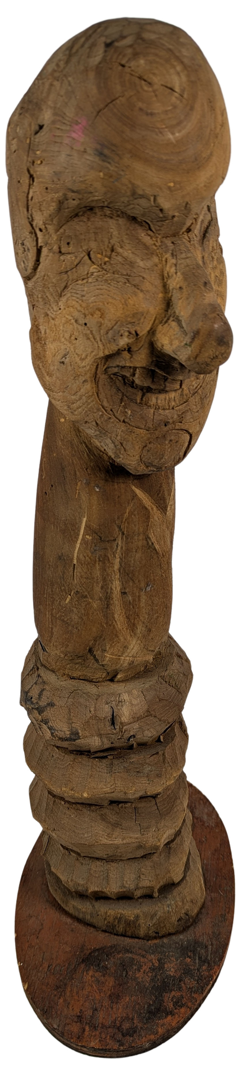 Bonzo Dog Doo-Dah Band Vivian Stanshall Carved Wooden Figure (UK) - Image 5 of 6