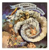 Justin Hayward & John Lodge Signed The Moody Blues A Question Of Balance LP (UK)