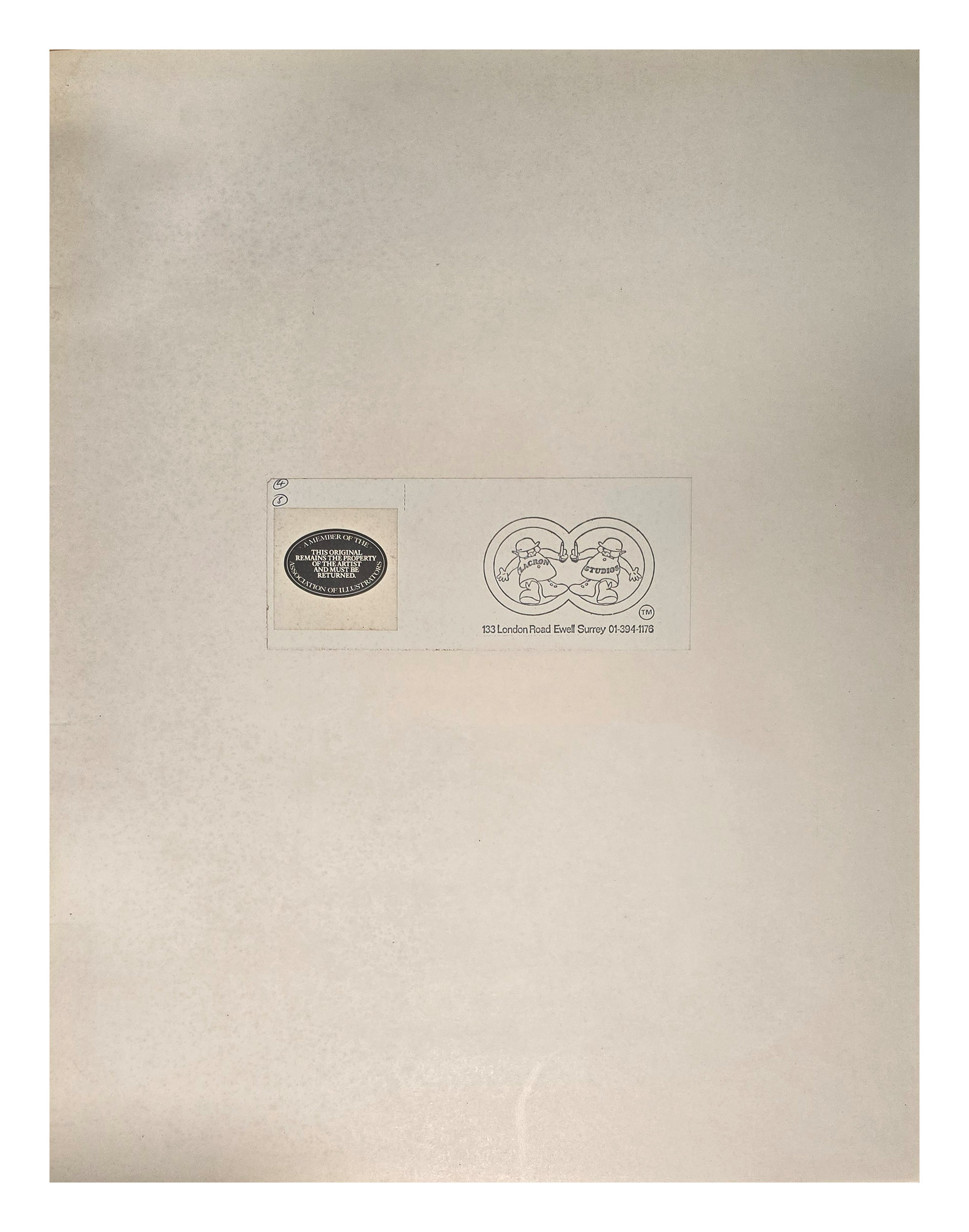 Led Zeppelin Related Zacron Two Landscape Pictures Signed On The Mount (UK) - Image 2 of 2