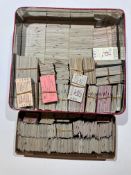 A large quantity of Edmondson railway tickets (Mix of both full and half tickets). Operators covered