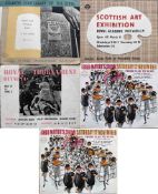 Selection (5) of 1930s/1960s London Underground PANEL POSTERS. These were affixed inside the cars to